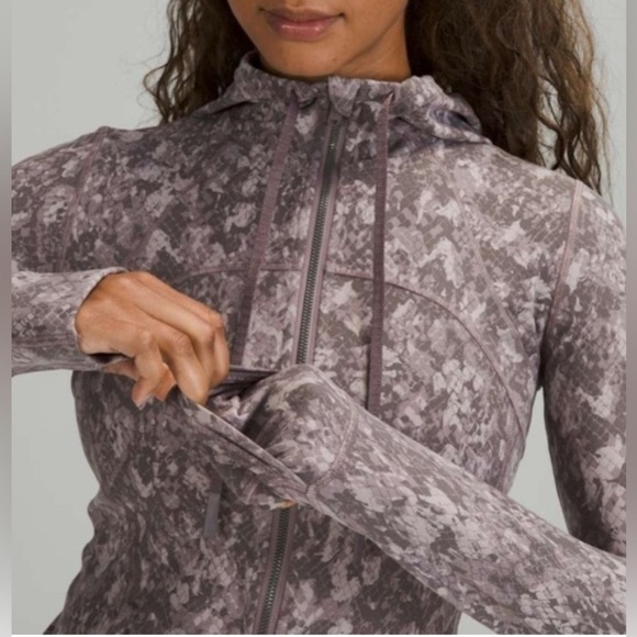 *NWT* Lululemon Hooded Define Jacket *Nulu Hideaway Camo Lunar Rock Multi Size 4 - Picture 7 of 10